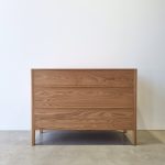 Custom Oak chest of drawers. 1200 x 500 x 900mm