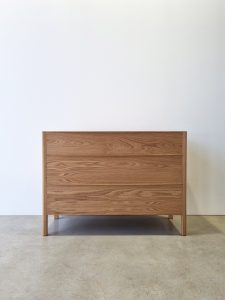 Custom Oak chest of drawers. 1200 x 500 x 900mm