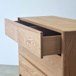 Custom Oak chest of drawers. 1200 x 500 x 900mm