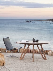 Quarterlight Table. Handcrafted in Solid American Walnut