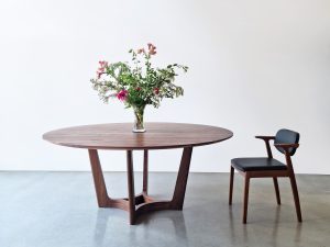 Froxfield Dining Table. D1750 x 740mm Handcrafted in American Walnut for a client In Brisbane, Queensland Australia